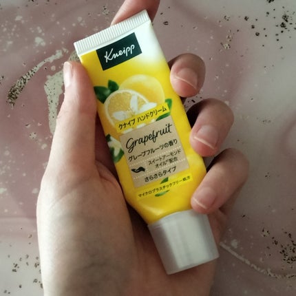 クナイプ ハンドクリーム グレープフルーツの香り/クナイプ/ハンドクリームを使ったクチコミ(2枚目)
