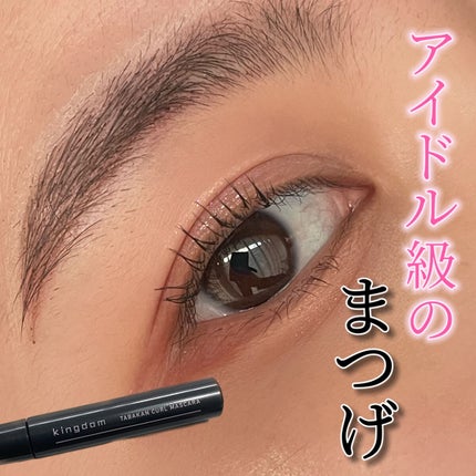 キングダム 束感カールマスカラ/キングダム/マスカラを使ったクチコミ(1枚目)