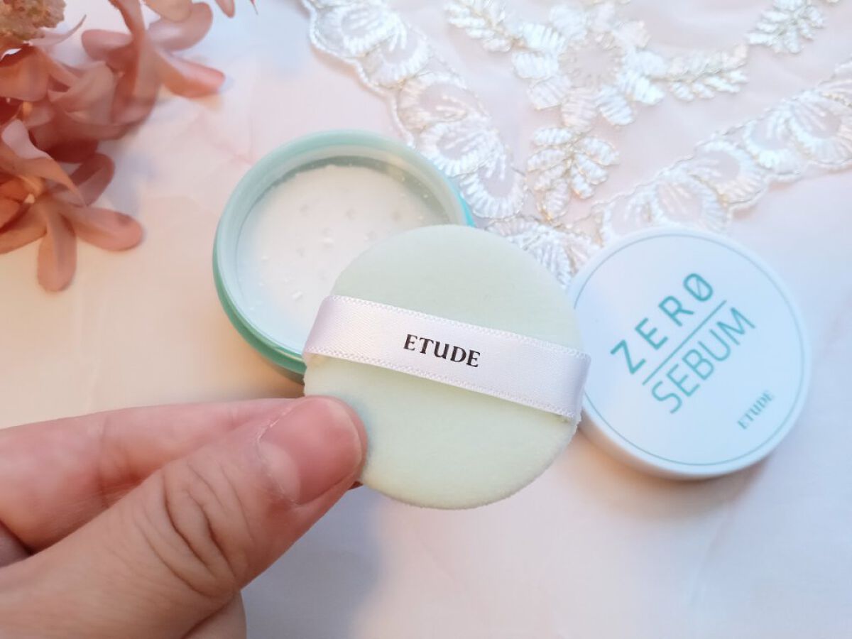 Zセバムドライングパウダー/ETUDE/フェイスパウダーを使ったクチコミ（3枚目）