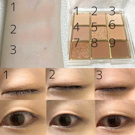 KEYBO FALL IN LOVE SHADOW PALETTE/keybo/アイシャドウパレットを使ったクチコミ(5枚目)