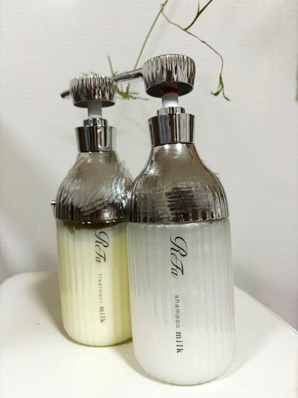 リファミルクプロテインシャンプー/トリートメント/ReFa/シャンプー・コンディショナーを使ったクチコミ(1枚目)