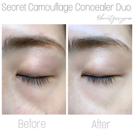 シークレット カモフラージュ ブライト アンド コレクト デュオ/ローラ メルシエ/スティックコンシーラーを使ったクチコミ(4枚目)