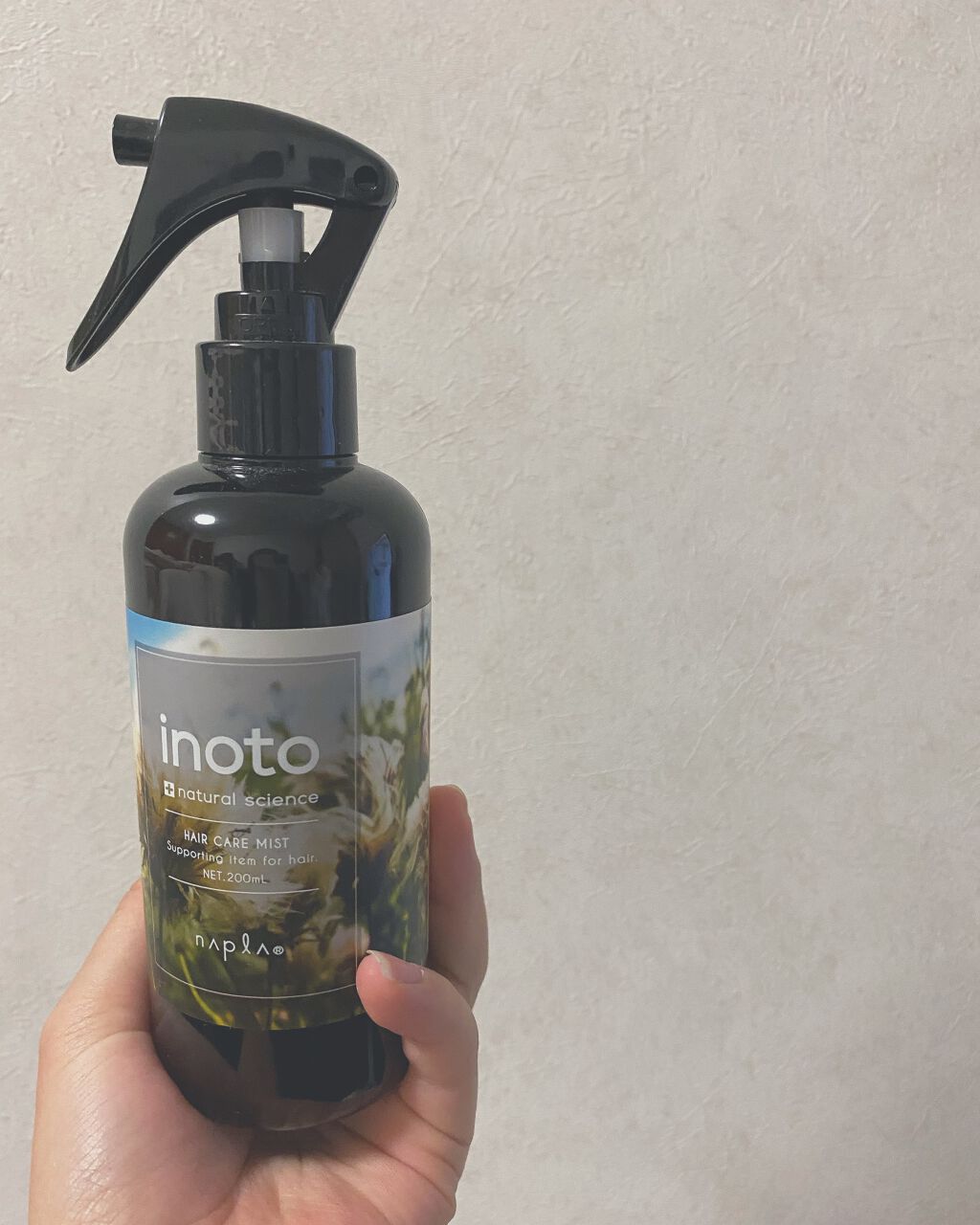 イノート ヘアケアミスト/N./プレスタイリング・寝ぐせ直しを使ったクチコミ（1枚目）