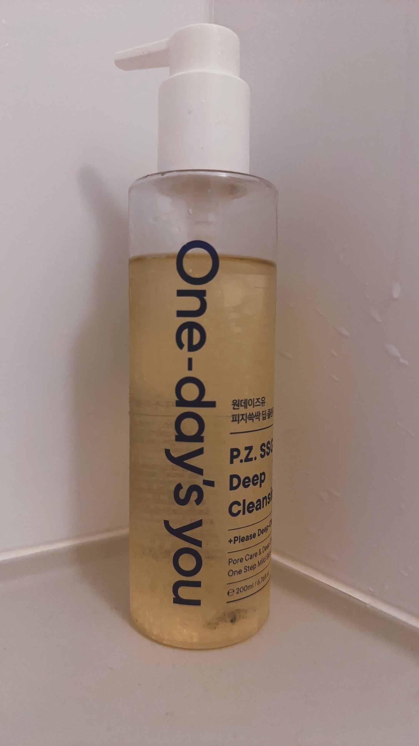 ワンデイズユー ディープクレンジグオイル/One-day's you/オイルクレンジングを使ったクチコミ(1枚目)