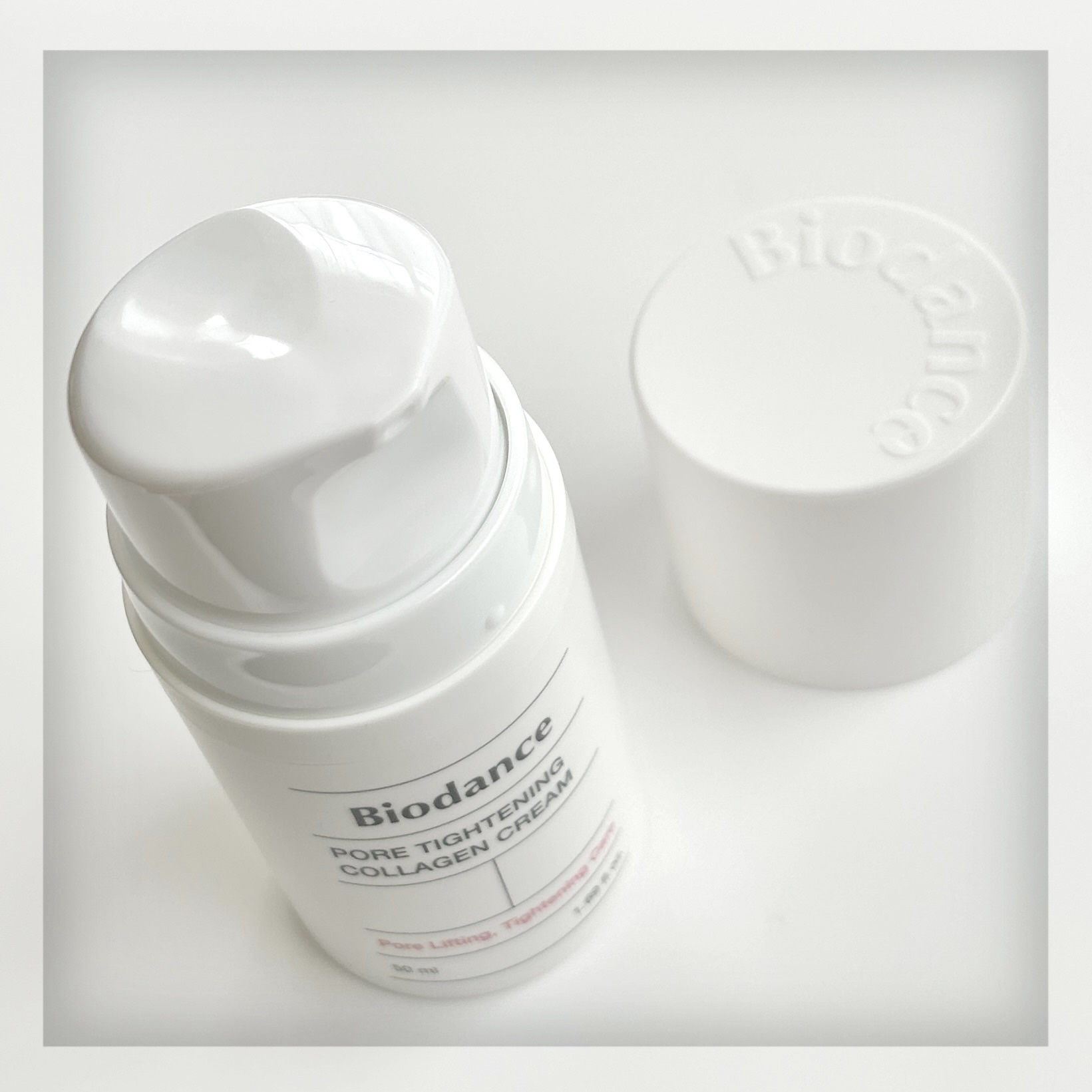 ポアタイトニングコラーゲンクリーム/Biodance/オールインワン化粧品を使ったクチコミ（3枚目）