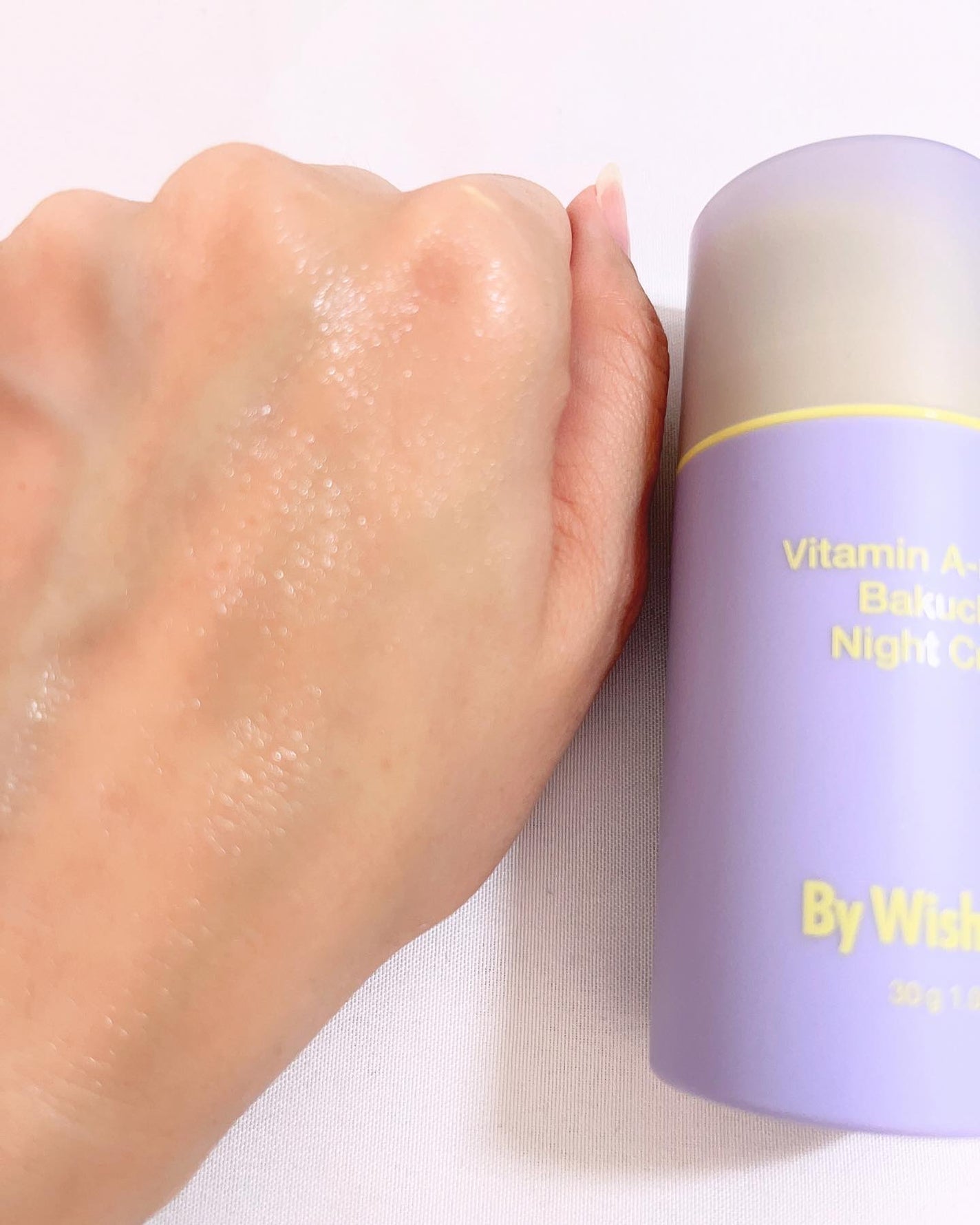 ビタミンA-mazingバクチオールナイトクリーム/By Wishtrend/フェイスクリームを使ったクチコミ(5枚目)