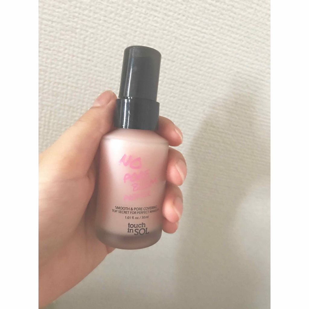 タッチインソール ノーポアブレムプライマー/touch in SOL /化粧下地を使ったクチコミ（1枚目）