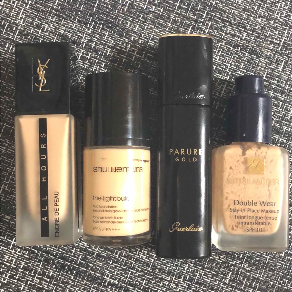 ザ・ライトバルブ フルイド ファンデーション＆スポンジ/shu uemura/リキッドファンデーションを使ったクチコミ（1枚目）