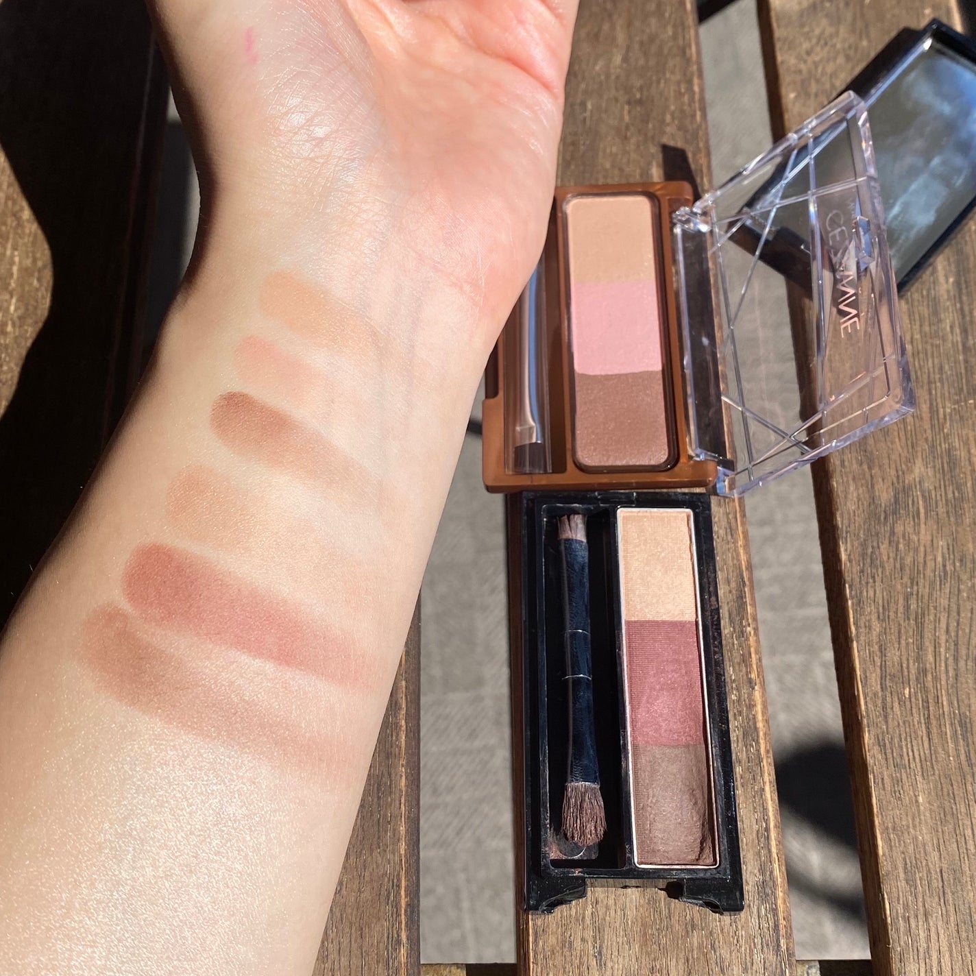 ノーズ&アイブロウパウダー/CEZANNE/パウダーアイブロウを使ったクチコミ(2枚目)