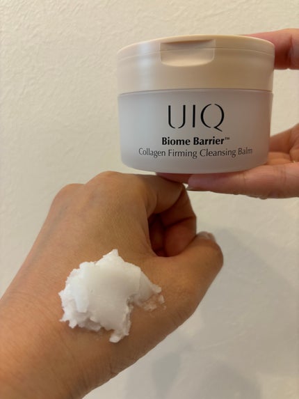 バイオームバリアコラーゲンファーミングクレンジングバーム/UIQ/クレンジングバームを使ったクチコミ(3枚目)