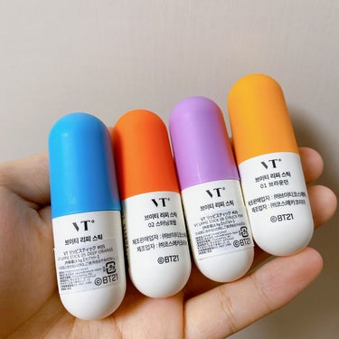 VT BT21 × VT Cosmetic リッピースティックのクチコミ「\VT Cosmetics 
　　　BT21 × VT Cosmetic リッピースティック/.....」（2枚目）