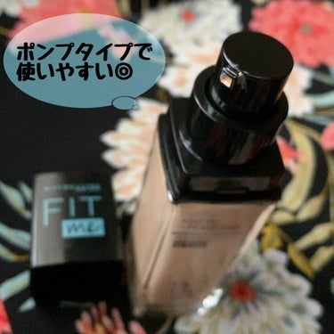 フィットミー リキッドファンデーション R/MAYBELLINE NEW YORK/リキッドファンデーションを使ったクチコミ（2枚目）