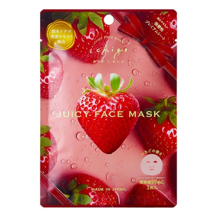 デイリーアロマジャパン 【栃木県・美土里農園コラボ商品】いちご ジューシーフェイスマスク