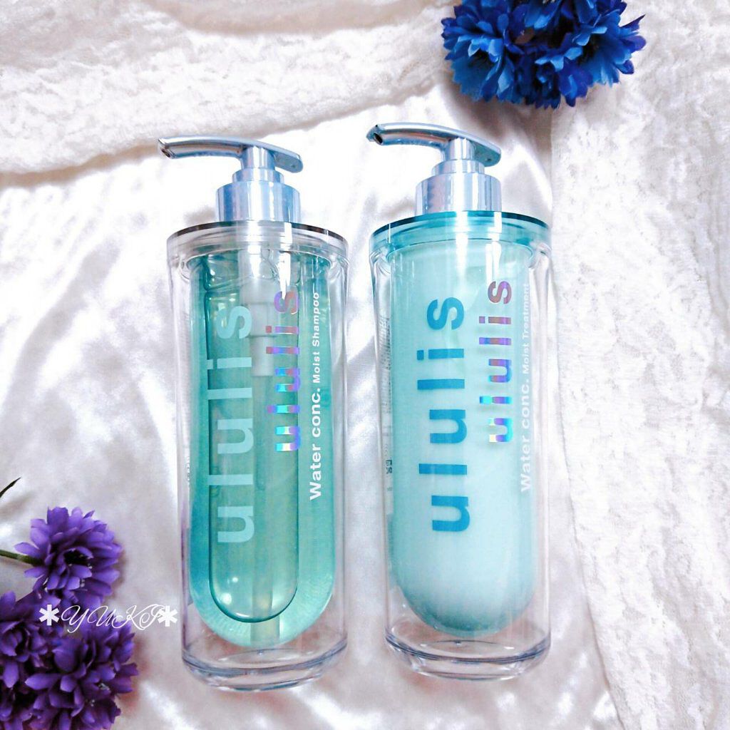 ウォーターコンク モイストシャンプー/ヘアトリートメント/ululis/市販シャンプーを使ったクチコミ（1枚目）