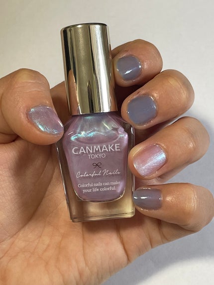 カラフルネイルズ/キャンメイク/マニキュアを使ったクチコミ(3枚目)
