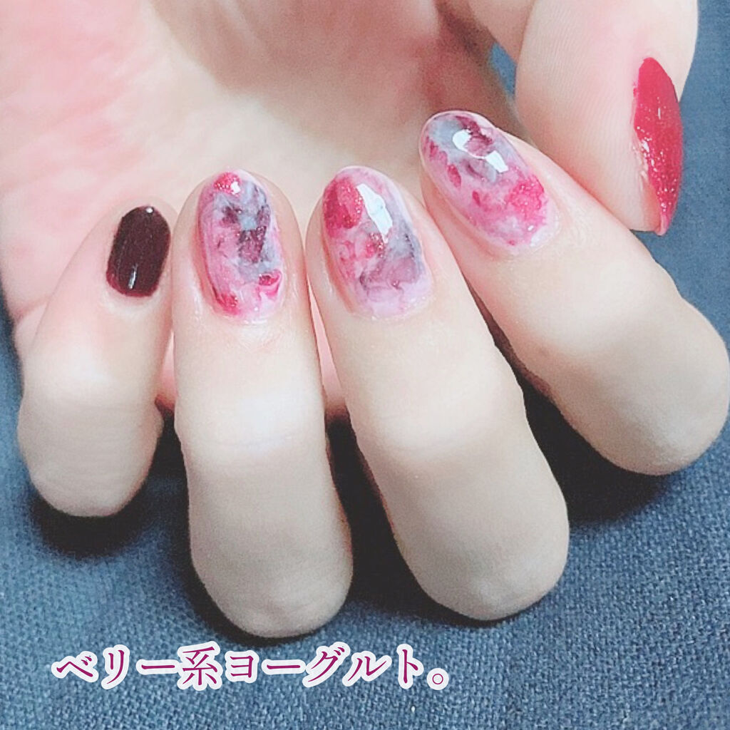 ネイル エナメル 546 レッド系パール（限定品）/ちふれ/マニキュアを使ったクチコミ（1枚目）