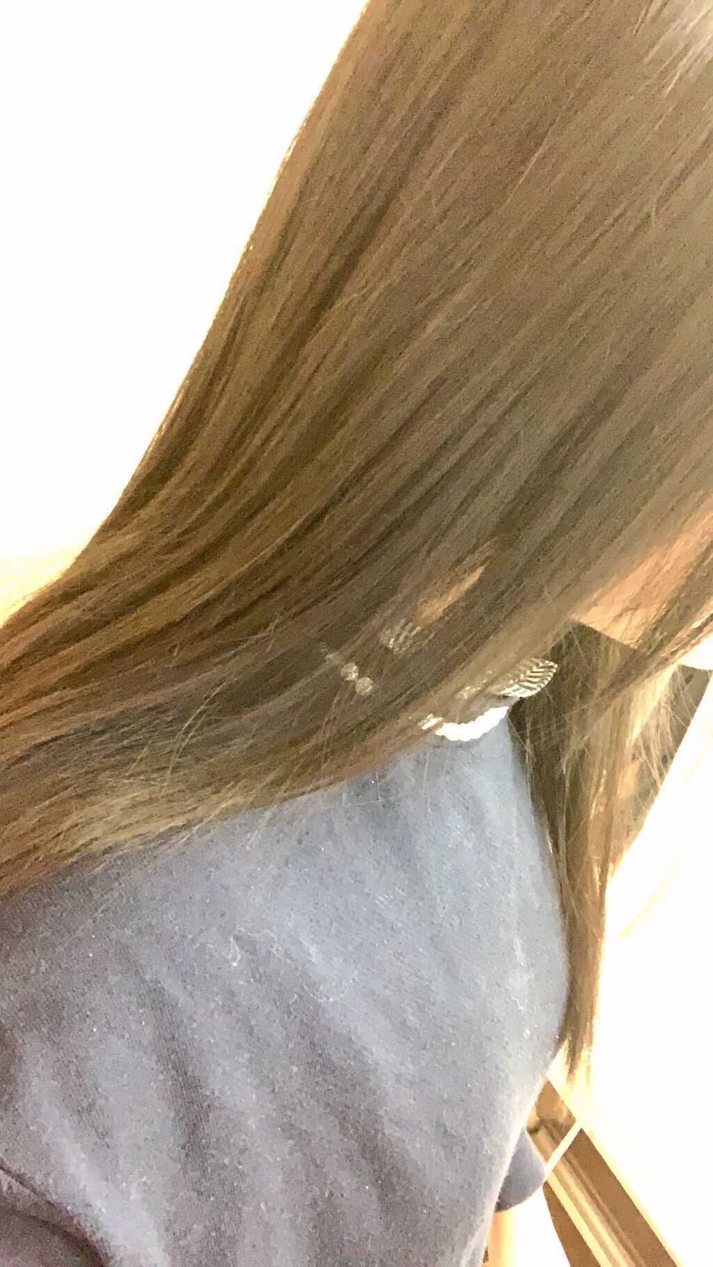 カスタムエッセンス きらりと つやめくオイル/and and/ヘアオイルを使ったクチコミ(3枚目)