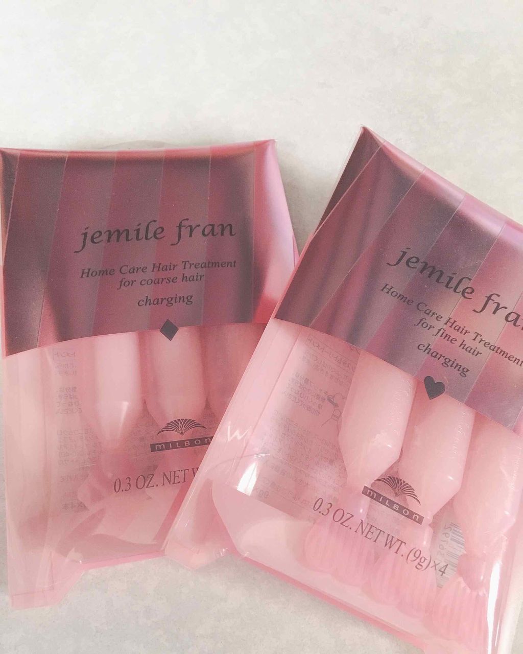 ジェミールフラン ヘアケアシリーズ サロントリートメント ハートチャージング/ジェミールフラン/洗い流すヘアトリートメントを使ったクチコミ(1枚目)
