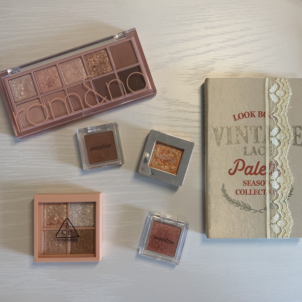 マイアイシャドウ シマー　N/innisfree/単色アイシャドウを使ったクチコミ（2枚目）