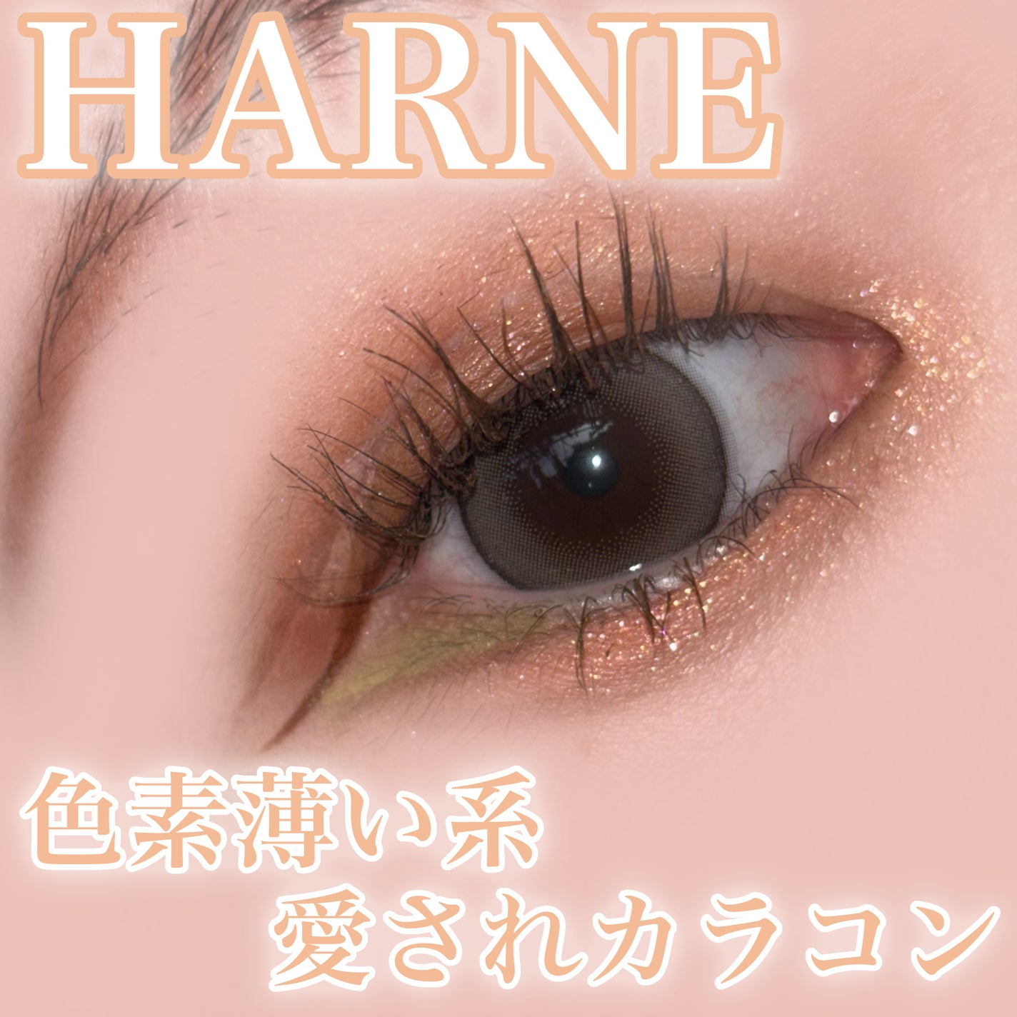 HARNE 1day/HARNE/ワンデー(1DAY)カラコンを使ったクチコミ(1枚目)