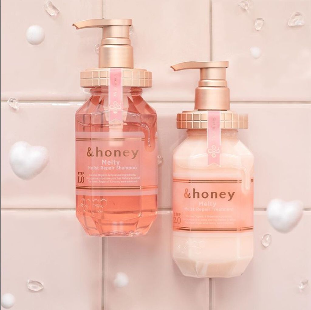 &honey Melty モイストリペア シャンプー1.0／モイストリペア ヘアトリートメント2.0/&honey/市販シャンプーを使ったクチコミ（1枚目）