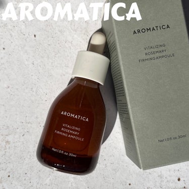 【3/1発売の新商品🤎】

AROMATICA

☑︎バイタライジング ローズマリー ファーミング アンプル

アロマティカの
新作弾力ケアアンプル

────────────

3/1に発売される新作