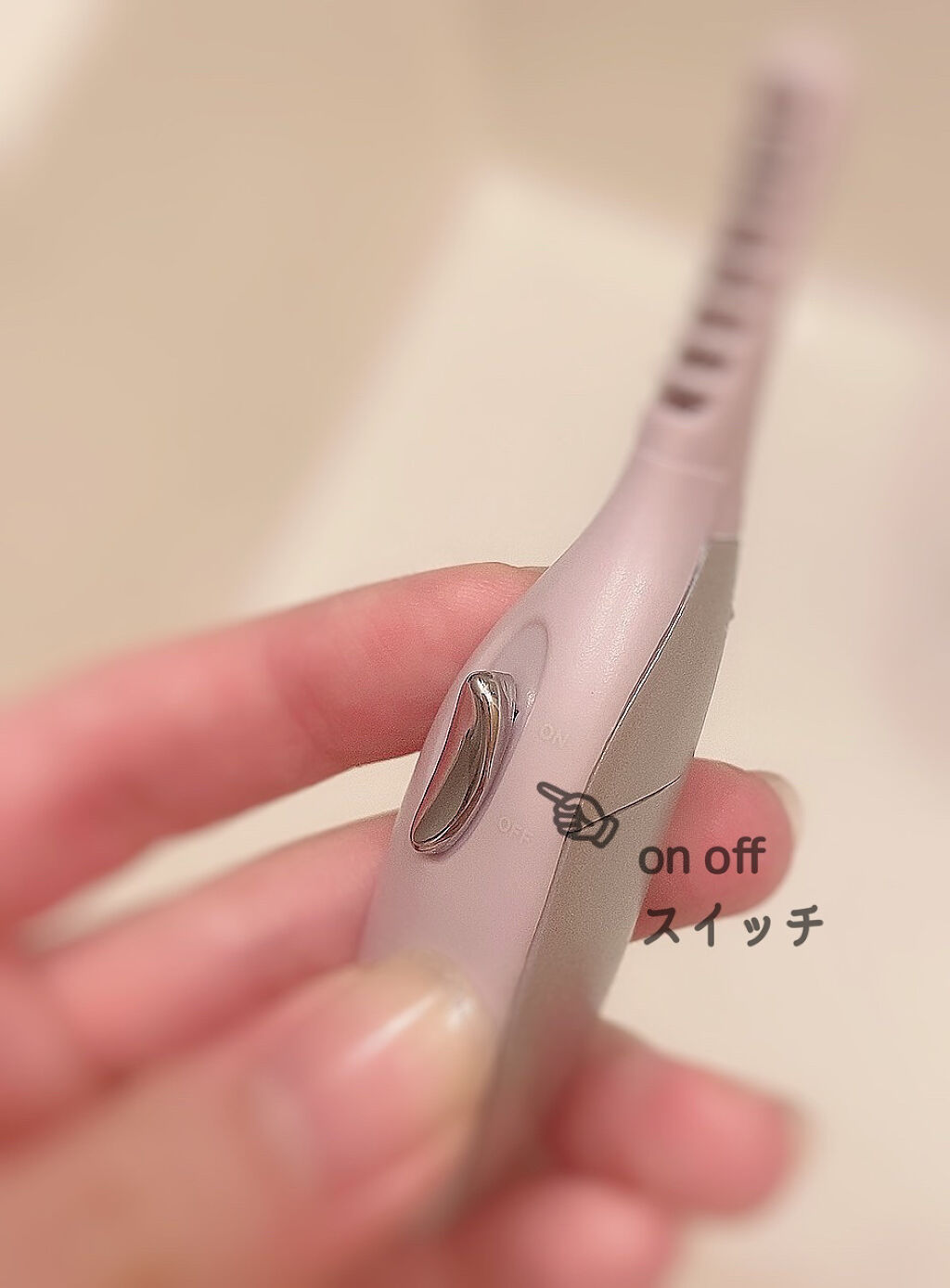 ミニホットアイラッシュカーラー/ニトリ/ホットビューラーを使ったクチコミ（2枚目）