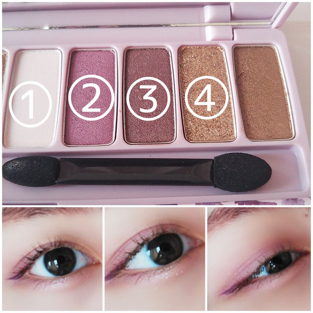 プレイカラー アイシャドウ/ETUDE/アイシャドウパレットを使ったクチコミ（2枚目）