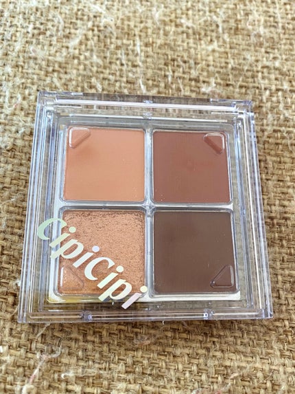 ドレッシーシャドウR 02 ピーチタルト/CipiCipi/アイシャドウパレットを使ったクチコミ(2枚目)