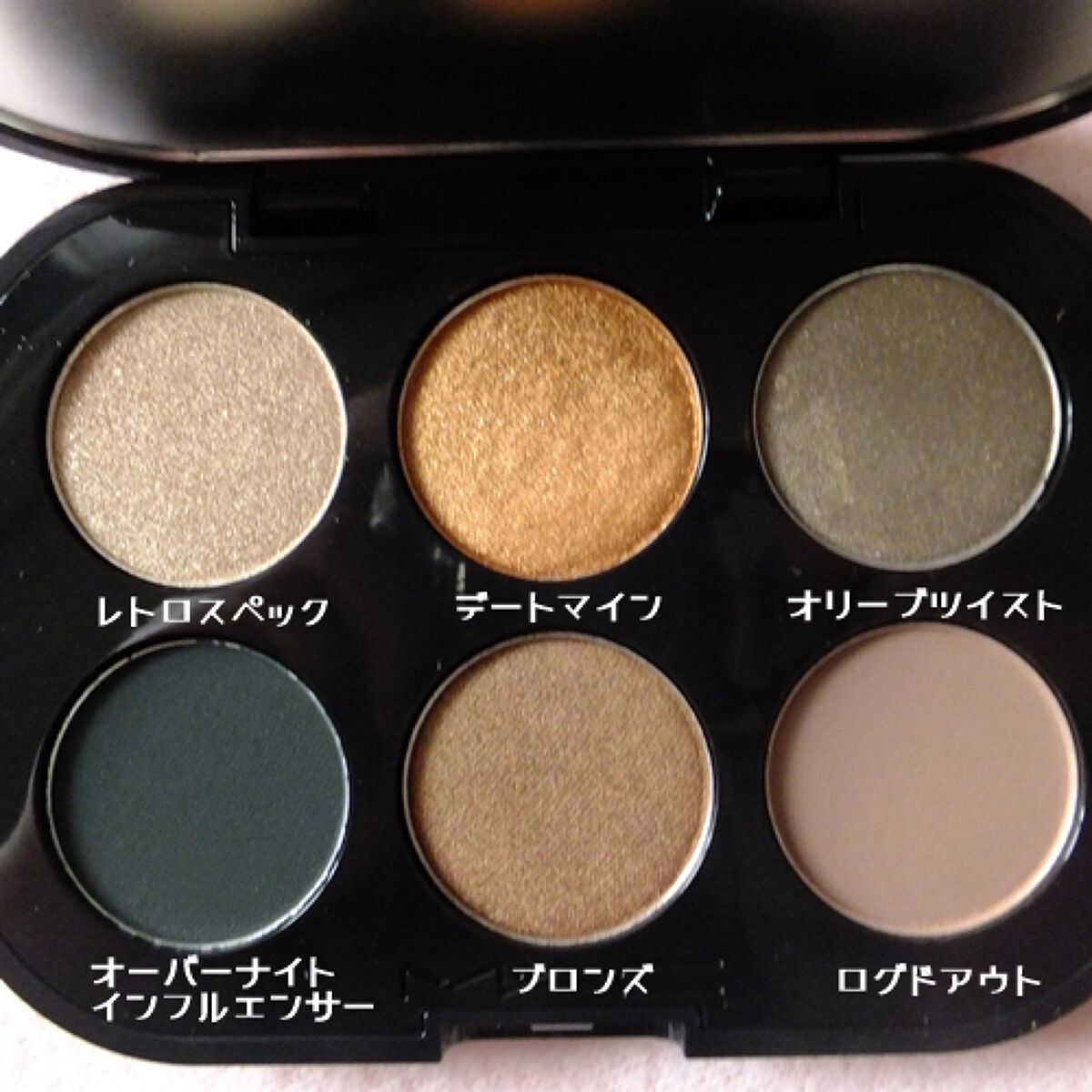 コネクト イン カラー アイシャドウ パレット × 6/M・A・C/アイシャドウパレットを使ったクチコミ(3枚目)
