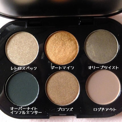 コネクト イン カラー アイシャドウ パレット × 6/M・A・C/アイシャドウパレットを使ったクチコミ(2枚目)