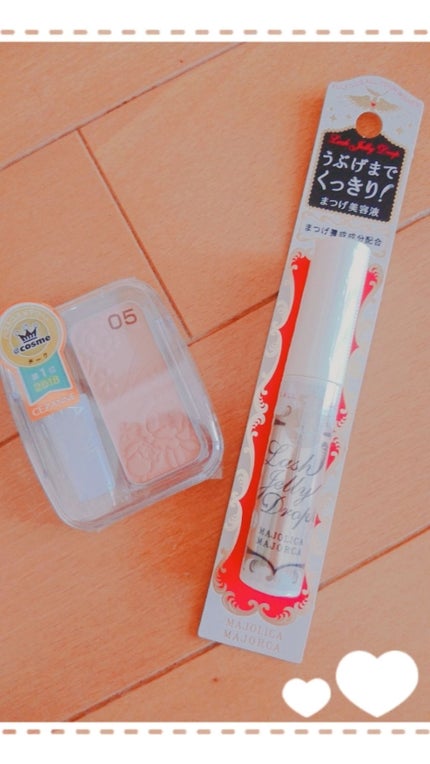 ラッシュジェリードロップ EX/MAJOLICA MAJORCA/まつげ美容液を使ったクチコミ(1枚目)