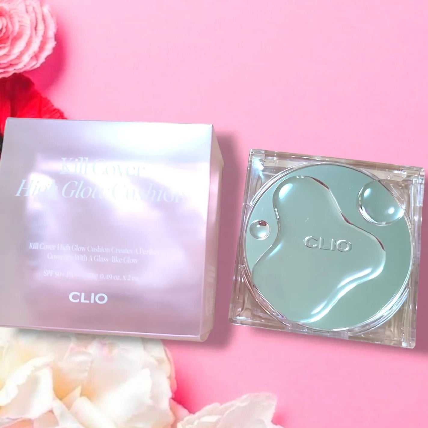 キル カバー ハイ グロウ クッション/CLIO/クッションファンデーションを使ったクチコミ(2枚目)