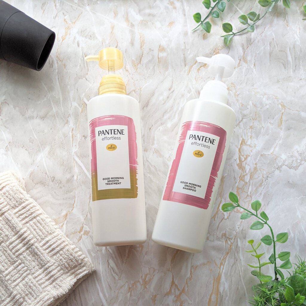 パンテーン エフォートレス グッドモーニング スムース シャンプー/トリートメント/パンテーン/市販シャンプーを使ったクチコミ(3枚目)