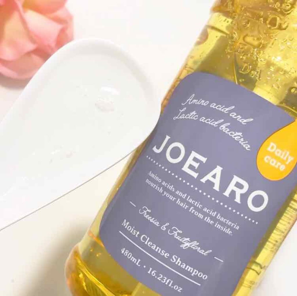 モイストクレンズシャンプー／モイストスリークトリートメント/JOEARO/市販シャンプーを使ったクチコミ（2枚目）