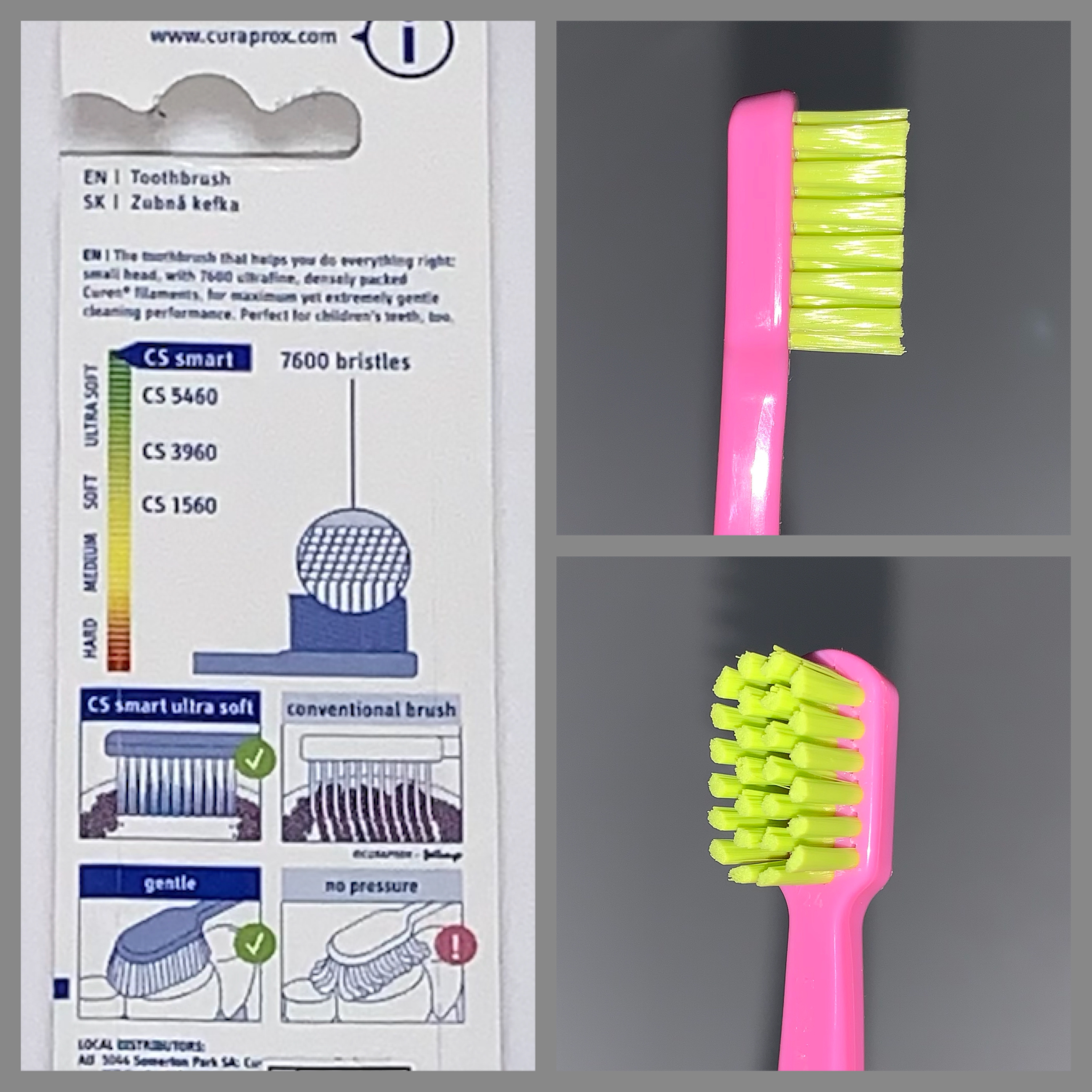 CS スマート/CURAPROX/歯ブラシを使ったクチコミ（2枚目）