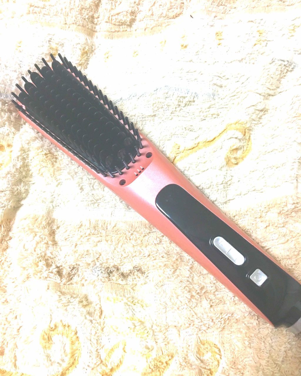 ダブルマイナスイオンストレートブラシアイロン/Miropure/ヒートブラシを使ったクチコミ（1枚目）