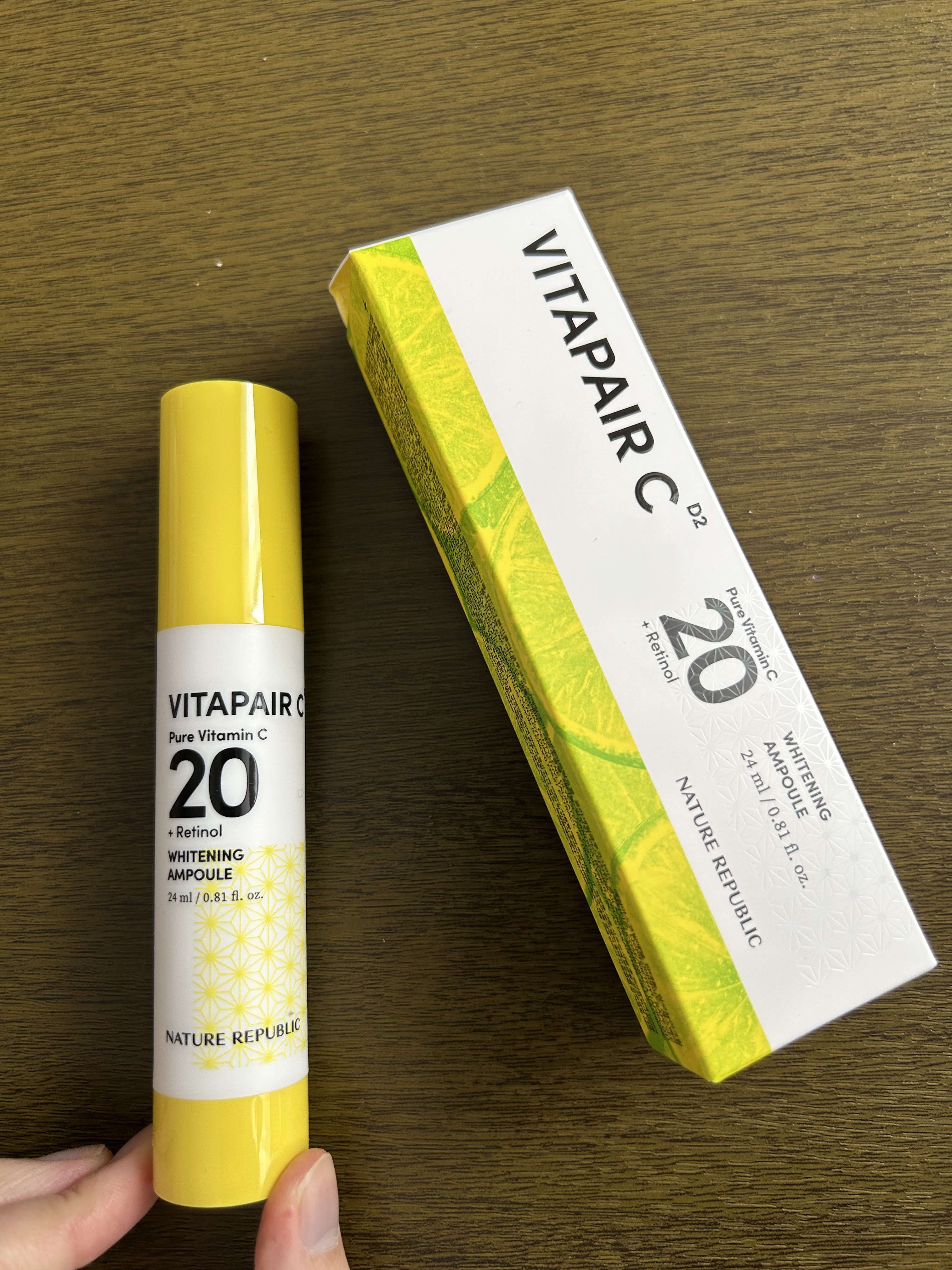ビタペアC ビタレチ美容液/ネイチャーリパブリック/美容液を使ったクチコミ（2枚目）