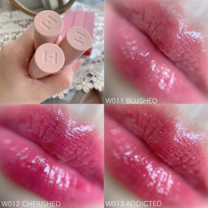 ムードインハンサーウォーターリキッドグロウ/hince/口紅を使ったクチコミ(8枚目)