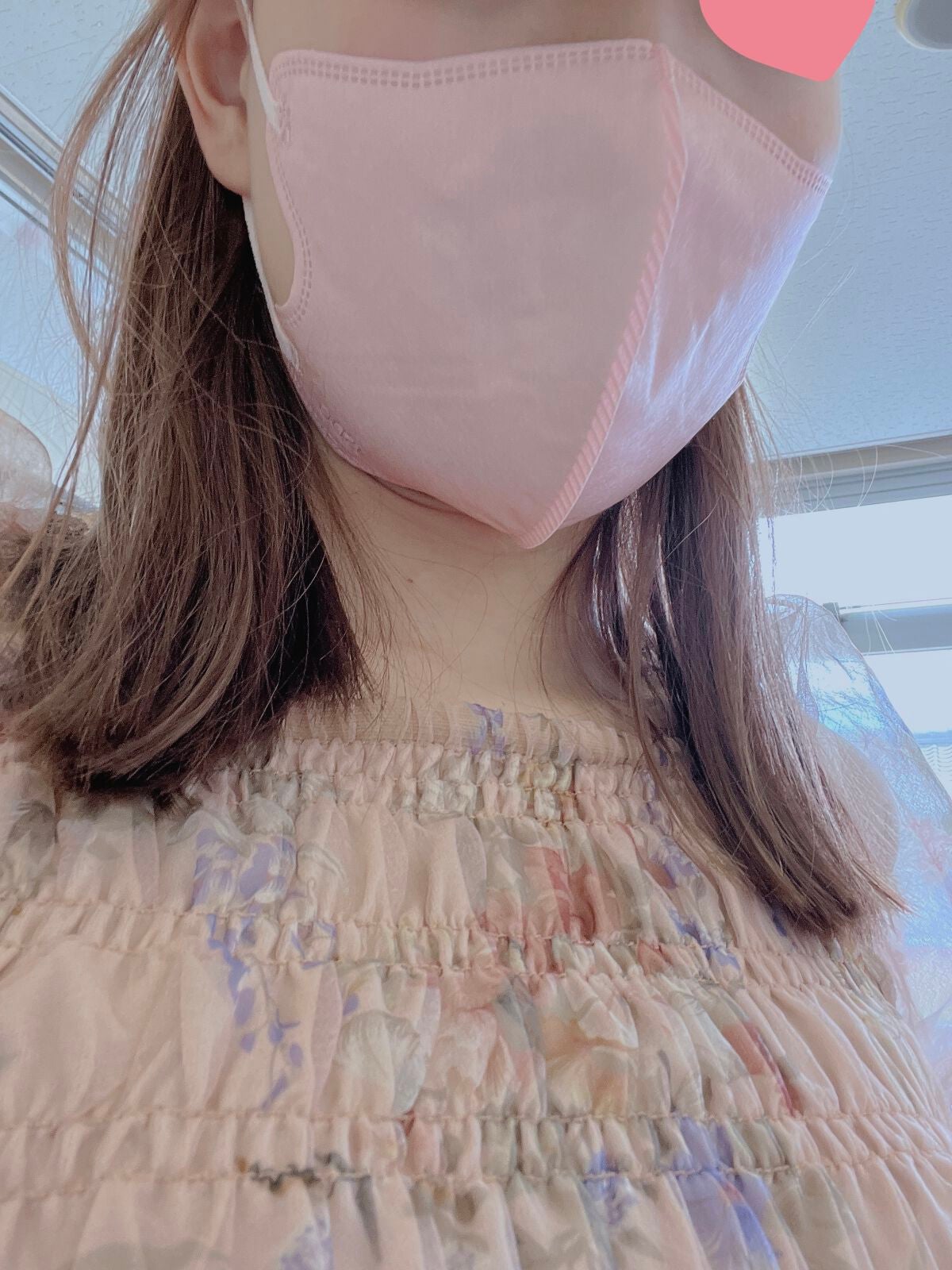 立体型スパンレース不織布カラーマスク/ISDG 医食同源ドットコム/マスクを使ったクチコミ(2枚目)