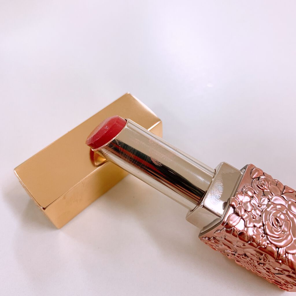 ララブーケ ルージュグロッシー EX-01 アンティークベージュ /TWANY/口紅を使ったクチコミ（2枚目）