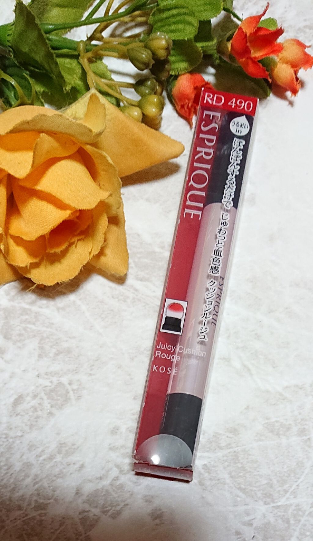 ジューシー クッション ルージュ/ESPRIQUE/口紅を使ったクチコミ(1枚目)