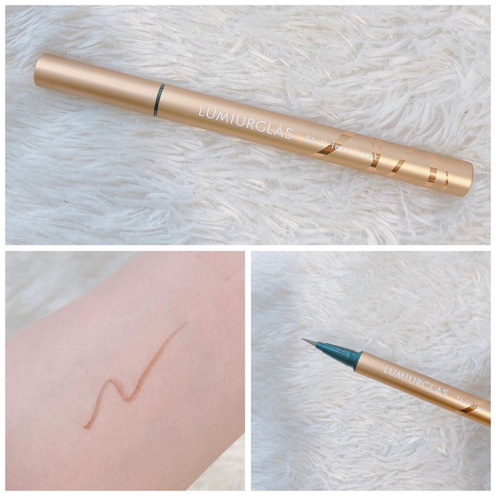 スキルレスライナー/LUMIURGLAS/リキッドアイライナーを使ったクチコミ(2枚目)