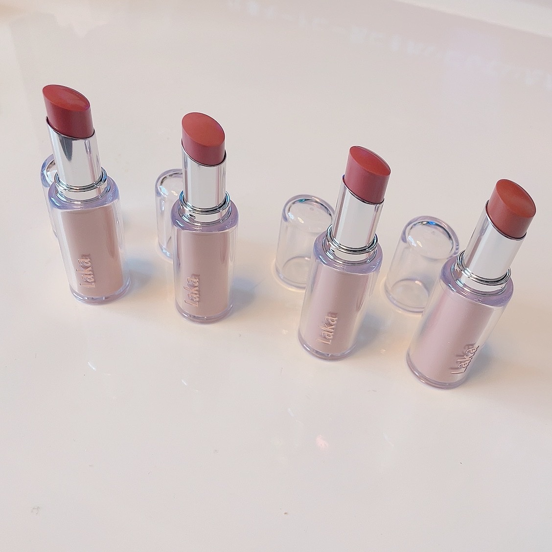 ボンディンググロウリップスティック/Laka/口紅を使ったクチコミ（1枚目）