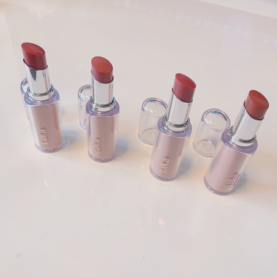 ボンディンググロウリップスティック/Laka/口紅を使ったクチコミ(1枚目)