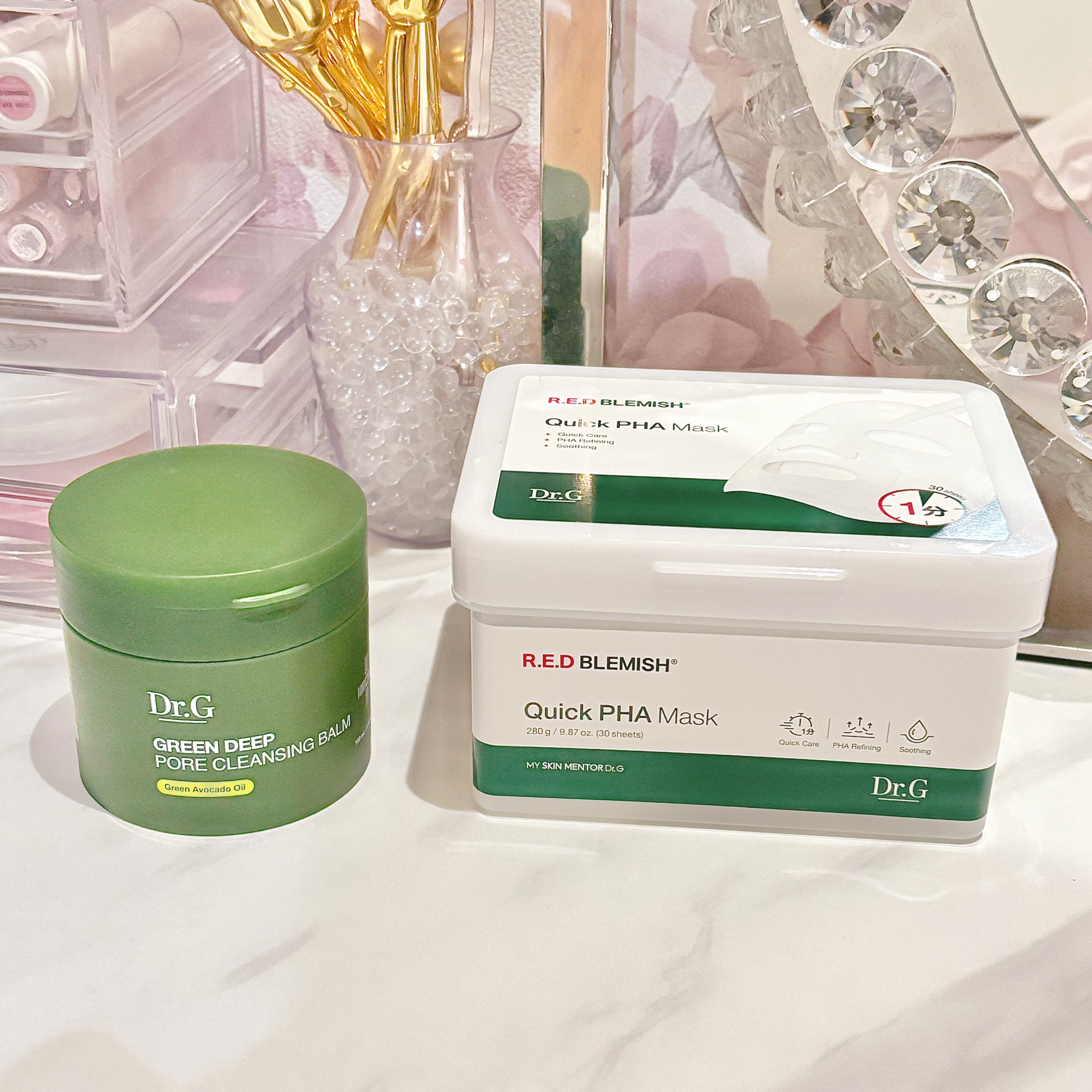 グリーンディープポアクレンジングバーム/Dr.G/クレンジングバームを使ったクチコミ（1枚目）