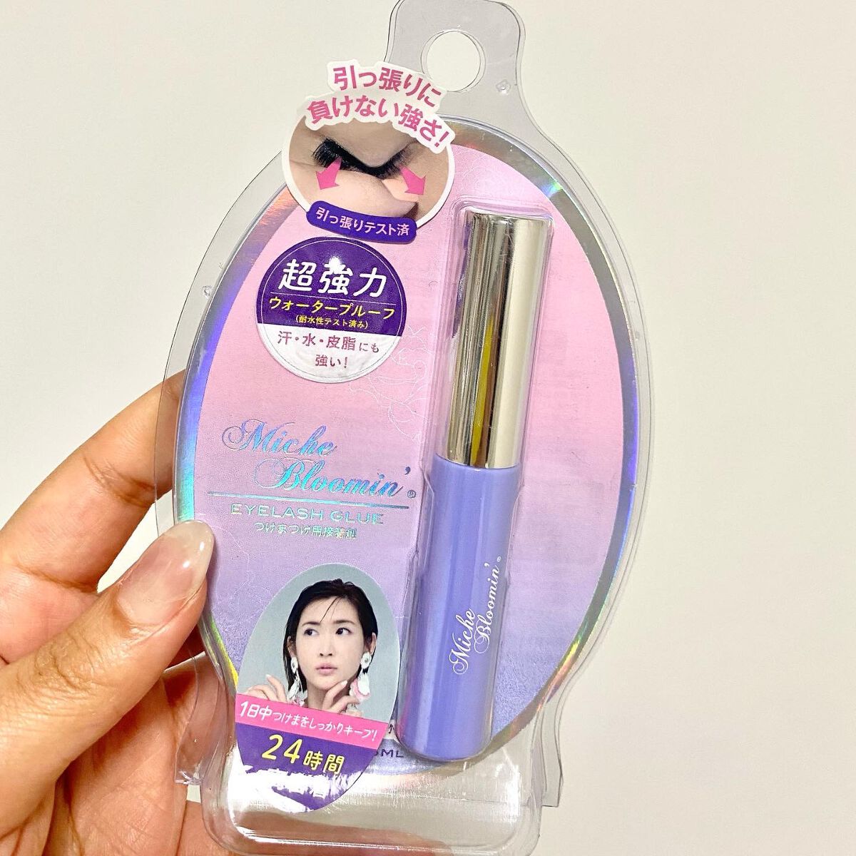 アイラッシュグルー/ミッシュブルーミン/つけまつげを使ったクチコミ(2枚目)