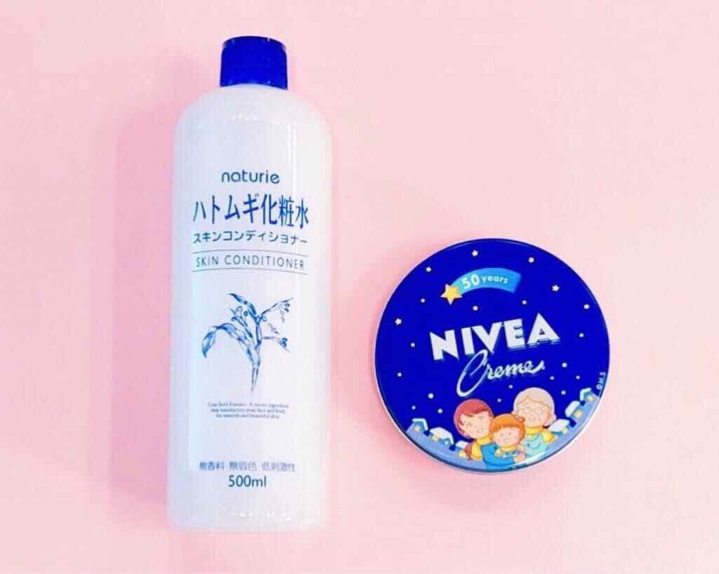 ハトムギ化粧水(ナチュリエ スキンコンディショナー R )/ナチュリエ/化粧水を使ったクチコミ(2枚目)