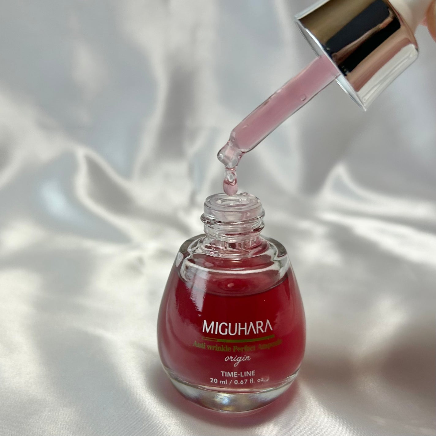 アンチリンクルエフェクトアンプルオリジン/MIGUHARA/美容液を使ったクチコミ(2枚目)