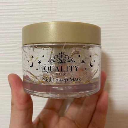 クイーンズプレミアムマスク ナイトスリーピングマスク/クオリティファースト/フェイスクリームを使ったクチコミ(1枚目)